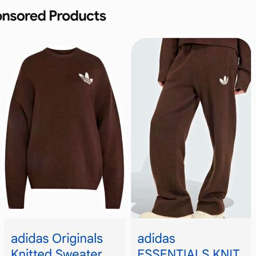 Adidas originals brown knitted - originals,