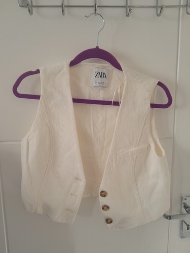 Zara sleeveless tailored vest - sleeveless,