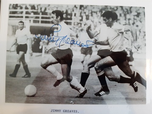 Jimmy greaves signed - greaves, photo