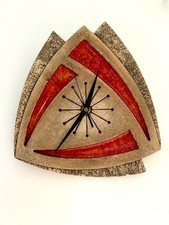 Vintage 1970’s Ceramic Clock - Arte Prima - Made In Italy - Fully Working