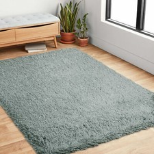 Non-Slip Sparkle Natty Anti-Fade Floor Area Rug Bedroom Dining Room Carpets Mat*