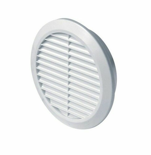 White round air vent grille - round,