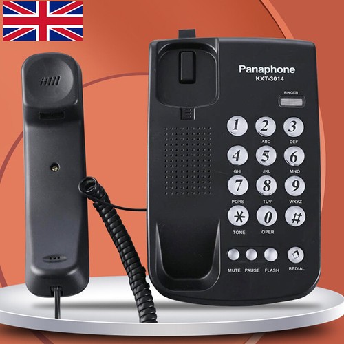 Desk corded telephone wired - telephone,