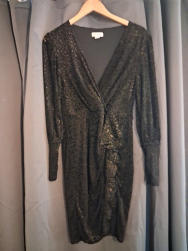 Monsoon black womens dress - black,