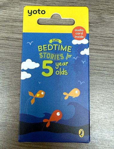 Yoto audio card - yoto, bedtime
