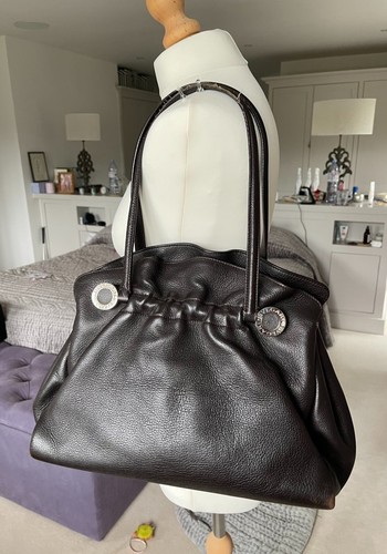 Bulgari dark brown twist large - brown,