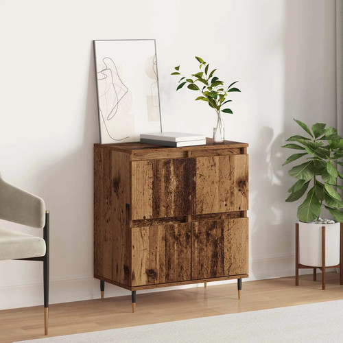 Walplus old wood buffet - old,