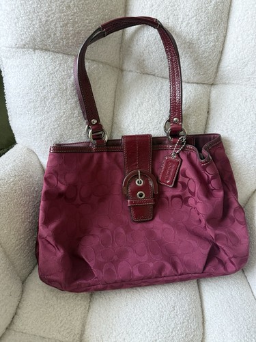 Vintage coach burgundy - vintage, soho