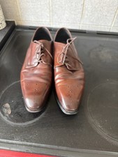 John White Bondway Semi Brogue Mens Shoes Size 10