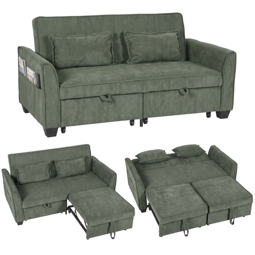 Homcom sofa bed in - homcom, 4-in-1