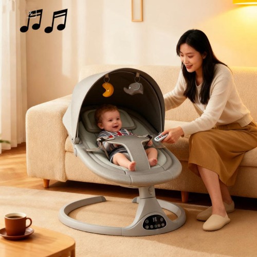 Infant electric cradle swing - electric,