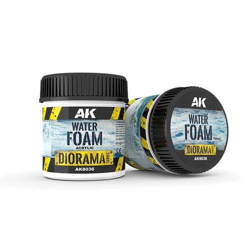Diorama water foam - water,