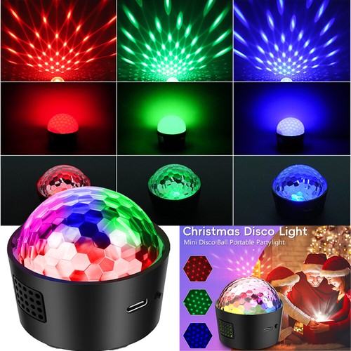Led rotating disco ball light - rotating,