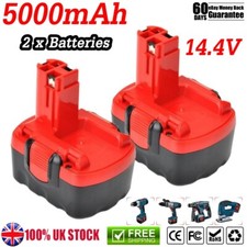 2Pack 5.0Ah For Bosch 14.4V