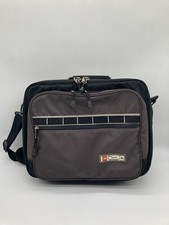 The North Face Messenger Laptop Bag Tablet Shoulder Strap Black Gray Travel Case