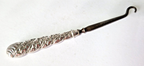 Antique silver handled - silver,
