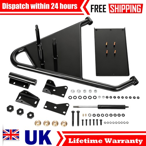 Black rear tailgate swing away - rear,
