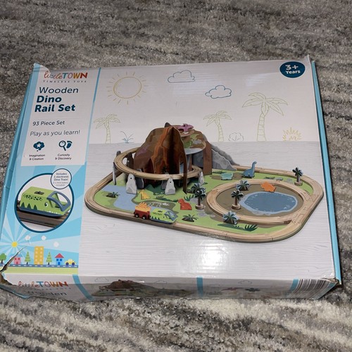 Aldi little town wooden dino - aldi,