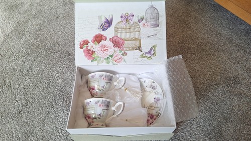 Coffee tea cup saucer set - coffee,