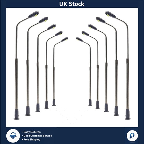 Model railway train lamp - train, post