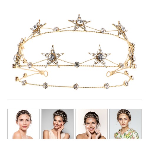 Alloy stars goddess headband - stars,