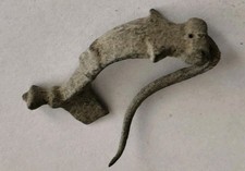 COMPLETE ANCIENT ROMAN BRONZE FIBULA (BROOCH) 200-300 AD British Find 