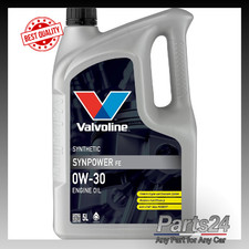 Valvoline SynPower FE 0W-30 0W30 Fully Synthetic Engine Oil - 5L