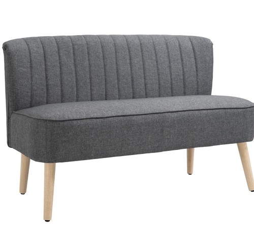 Homcom 117cm seater loveseat - seater,