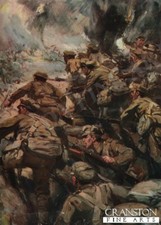 WW1 military art post card