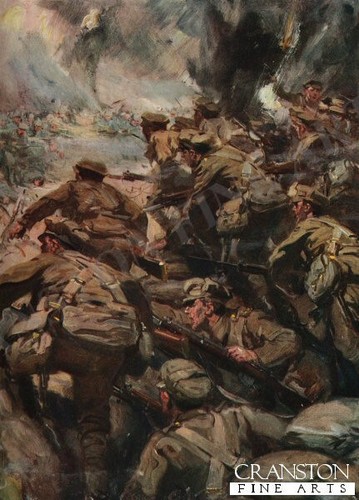 Ww1 military art - ww1, card