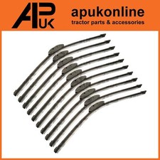 10x Wiper Blade 22" Lucas Flat for Mercedes Benz 1200 1250 1300 1500 1700 Unimog