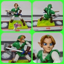 the legend of zelda ocarina of time link figure nintendo power joyride vintage