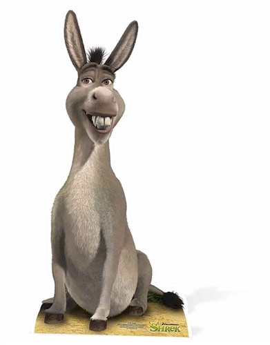 Donkey from shrek cardboard - donkey,