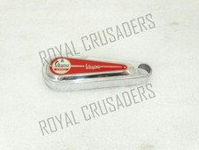 NEW VESPA CHROMED FORK LINK COVER (RED) SPRINT/RALLY/VBB #VP117