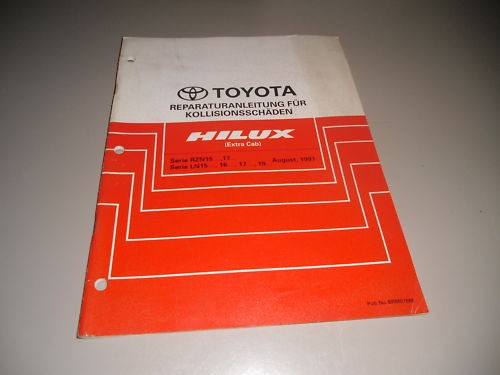 Workshop manual body - body, collision