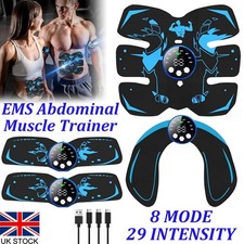 LCD EMS Abs Muscle Stimulator