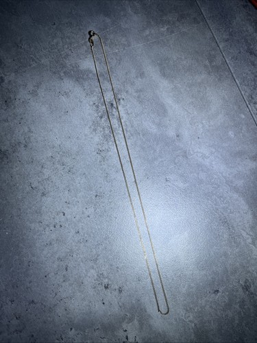 9ct gold chain necklace - chain,