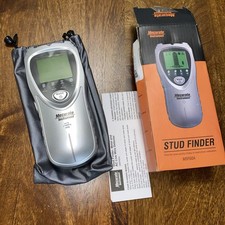 Mecurate Stud Finder Wall Scanner Sensor - 5 in 1 Silver LCD Display