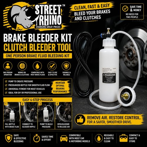 Brake bleeder kit clutch - brake,