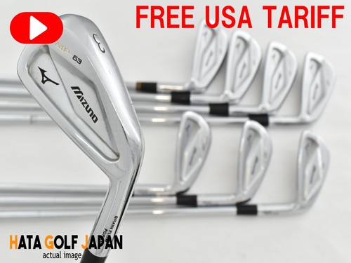 8pcs mizuno iron - mp-63, set