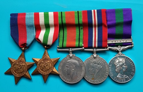 Wwii medal group gsm malaya - medal, to