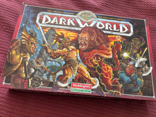 Vintage dark world - dark, game