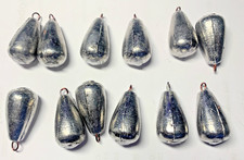 12 x 1oz  PEAR LEAD FISHING