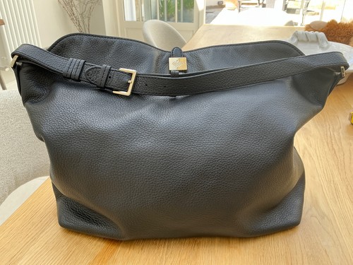 Mulberry black leather