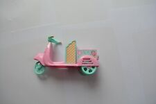 Shopkins Dolls Ice Cream Scooter toy bike used Please look at the pictures