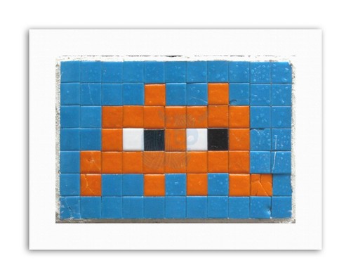 Pixel monster space invader - monster,