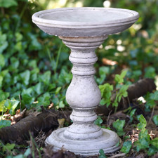 Piccolo Bird Bath Feeder Stone
