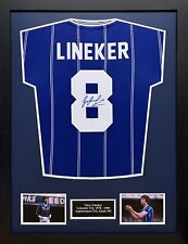 FRAMED GARY LINEKER SIGNED
