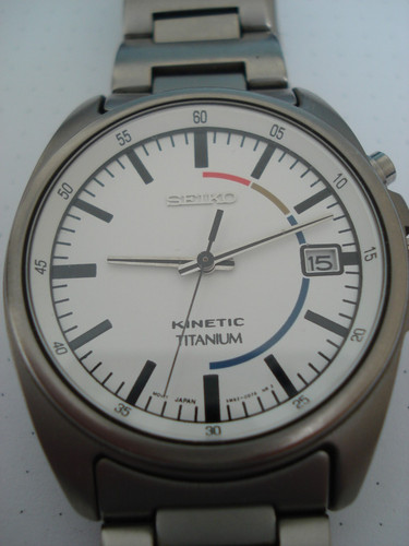 Seiko kinetic titanium - seiko,