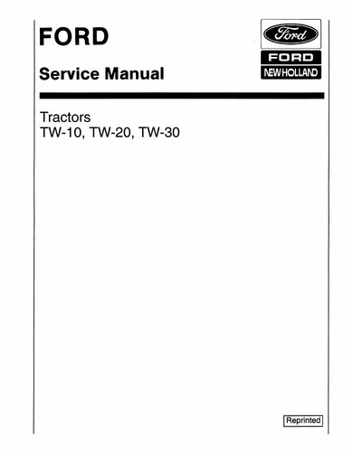 Ford new holland tw10 tw20 - new,